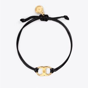 Tory Burch Embrace Ambition gold and black bracelet